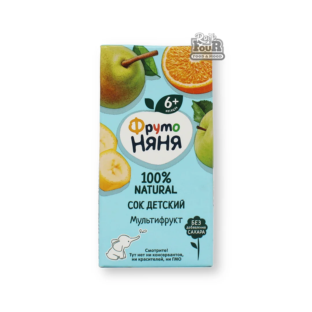 Children's juice "FrutoNyanya" multi-fruit 200ml